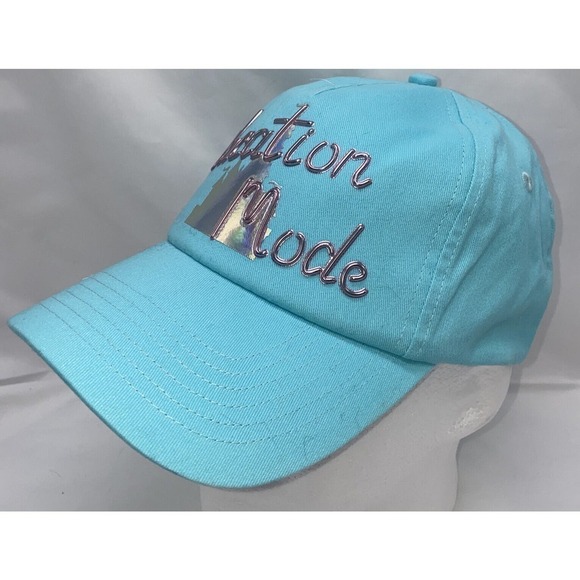 Disney Parks ''Vacation Mode'' Baseball Cap Hat for Adults New - Picture 2 of 6